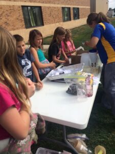 Field day Wetlands table