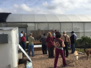 workshop at Sustainable Harvesters