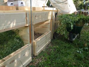 2021 Filling Compost Boxes