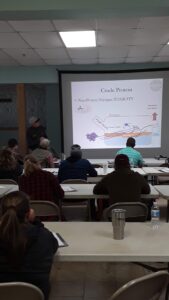 OSU Meat Goat Boot Camp includes classroom instruction as well as hands-on learning.