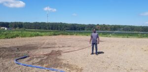 Seed depth and Sprinkler Irrigation after sowing