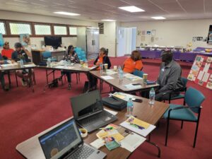 Learning Classroom with students