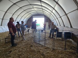 UMES expert shared sheep and goat production knowledge with veteran farmers.