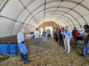 UMES expert shared sheep and goat production knowledge with veteran farmers.