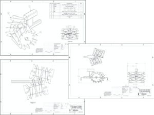 ROLLER CRIMPER CENTER-GONG SCHEMATICS