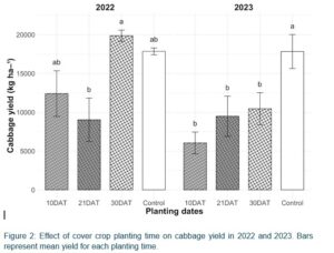 Cabbage Timing Trial Yields Data