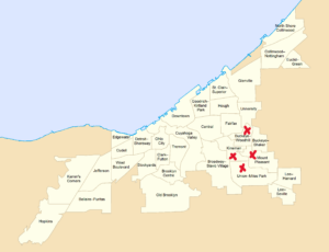 Map of Cleveland Neighborhoods