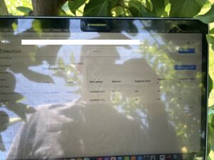 Dashboard In-Field Work