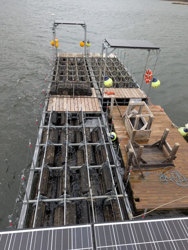 Additional top-view of operational 3D-COAST rafts