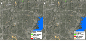 Suitability classification for all vacant parcels