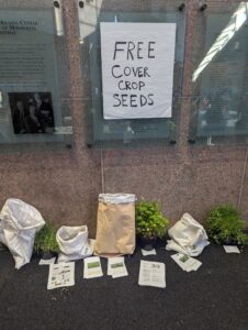 Free cover crops for farmers to try out on their fields