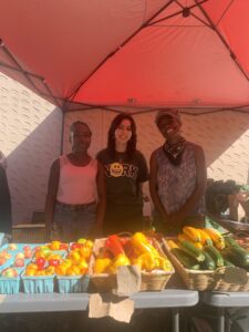 vendors at farmers market