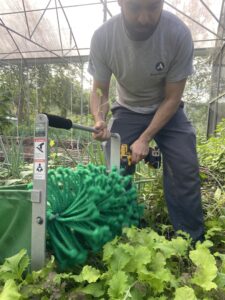 Greens Harvester