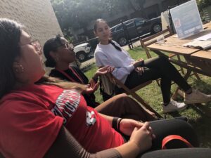 Dr. Ashaki Routh talks about soil history in Newark and the importance of raised bed plantings.