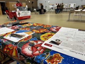 Tabling at Santa Ana Pueblo Environmental Fair 2024