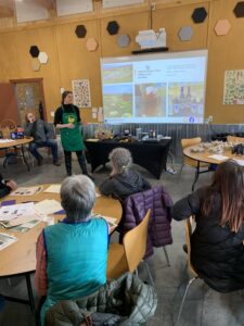 Licensed nutritionist talking about elderberry processing