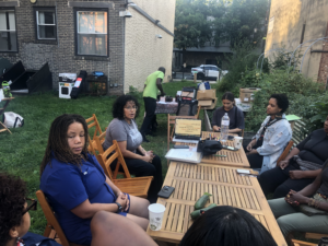 Spring 2025 Ecopreneur workshop with Tobias Fox and Roxana Marroquin at the Healing Garden.