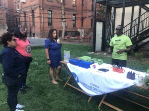 Spring 2025 Ecopreneur workshop with Tobias Fox and Roxana Marroquin at the Healing Garden.