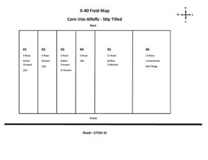 K-40 FIELD MAP