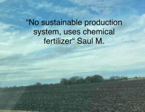 Un-sustainable farming system