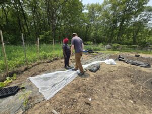 Cover net demonstration