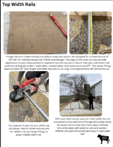 Example of step-by-step directions with photos