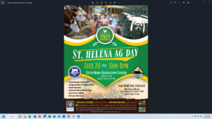 St Helena field day