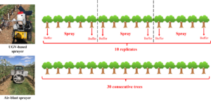 UGV-Based Blossom Thinning Experiment Design