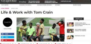 Voyage Ohio Profile on Dir Tom Crain of Shanti Farms