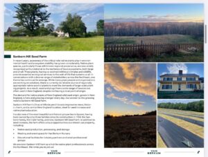 introduction of Sanborn Hill Seed Farm, Van Berkum Nursery.