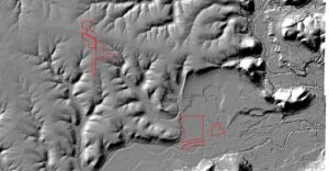 LiDAR hillshade of farmb