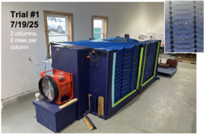 Picture of forced air cooler with 8 uboats