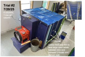 Pictuer of forced air cooler with only 4 u boats and better sealing