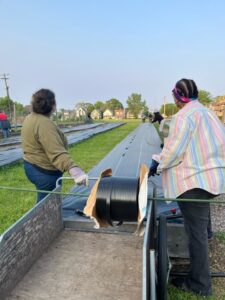 Irrigation Installation at Beginning Farmer Site