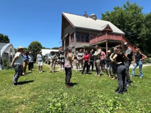 Organic farm tour