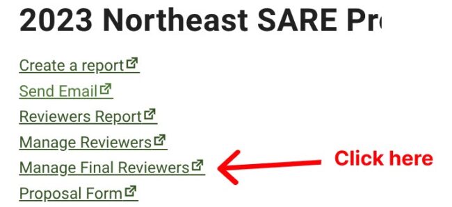 Red arrow points to link to click