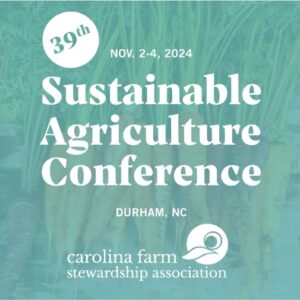 Sustainable Agriculture Conference 