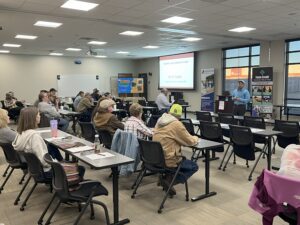 Training on tomato and ginger production technology in high tunnel conditions at Elk City, Oklahoma