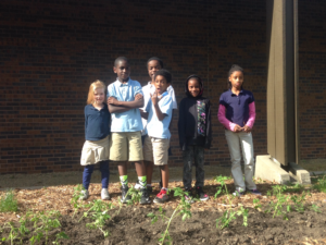 Douglas Park tomato crew