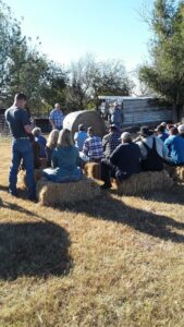 OSU Meat Goat Boot Camp attendees received instruction in management of meat goats in Oklahoma.
