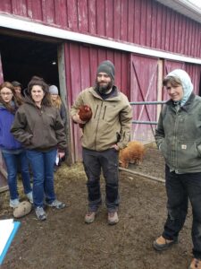 Attendees at Kunekune 101, April 2019