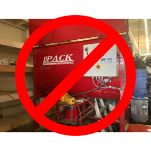 Do Not Use Mechanical Substrate Mixer 