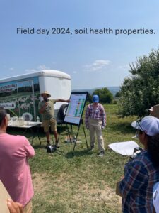 Field day 2024 soil health discussion