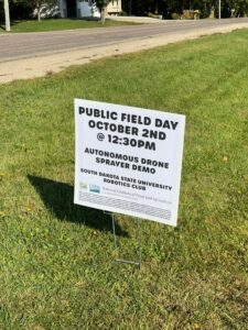 Field Day sign