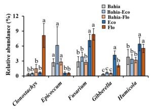 Fungal response to forage treatments