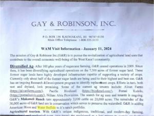 Report including the sentence "G&R is adding American Bison and Water Buffalo to it's ranch portfolio. The words Water Buffalo is highlighted.