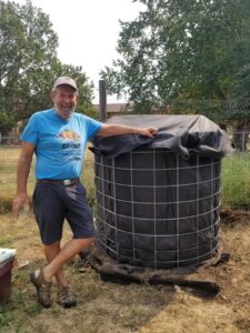 Johnson-Su Compost Bioreactor at the Boundary County Community Garden