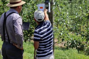 Training grower to access sensor data