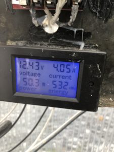 Volt and amp meter