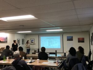 Sarah Simon and Melissa Law (Bumbleroot) share outcome of their year-long climate adaptation planning process
